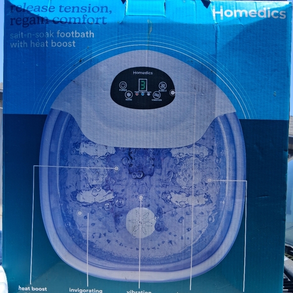 Homedics Other - Homedics Blue Bath Accessories Foot Spa